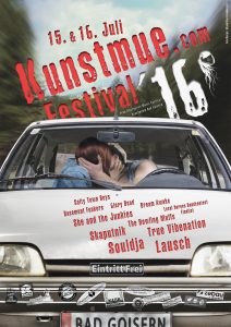 Kunstmue Festival 2016 offizielles Plakat
