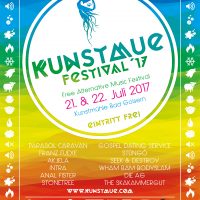 Kunstmue Festival 2017 offizielles Plakat
